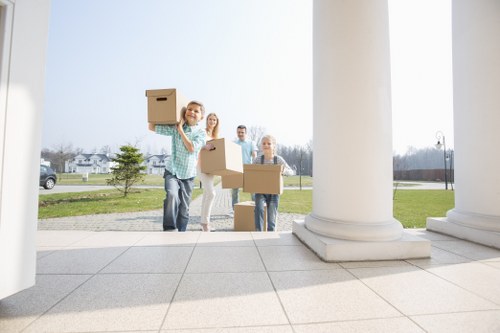 A practical storage unit concept in Gantshill for household belongings