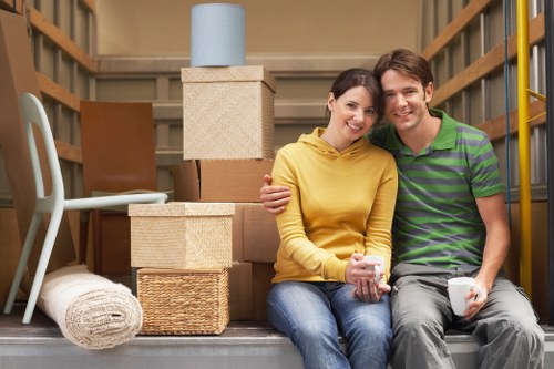 Moving team handling a compact household relocation in Gantshill