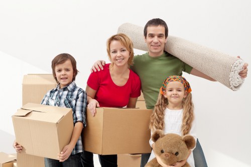 Organised storage space for student belongings in Gantshill