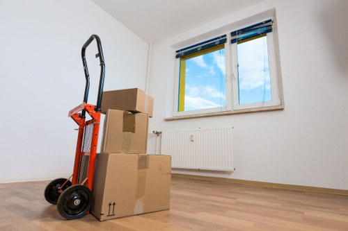 Long-term furniture storage space in Gantshill with organised household items
