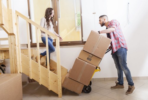 Furniture and storage preparation for house removals in Gantshill