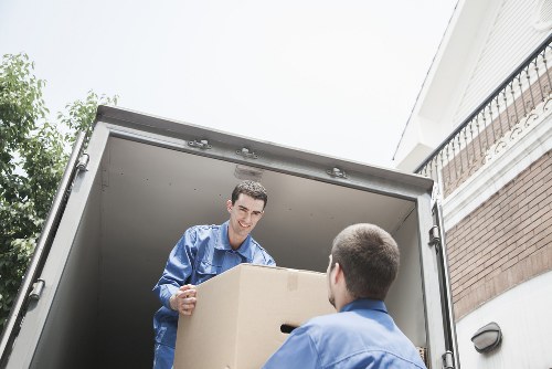 Efficient small removals service with van and packed items