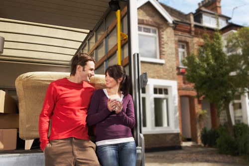 Storage boxes and moving preparation for removals in Gantshill