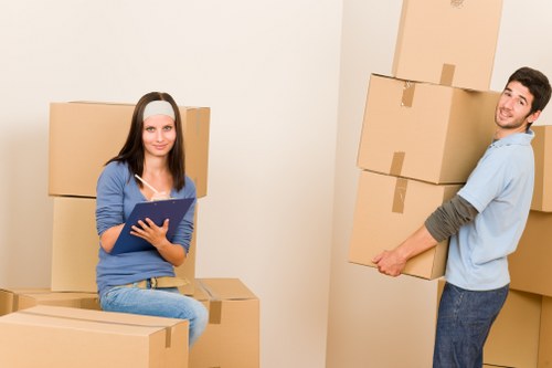Flexible storage arrangement in Gantshill during home transitions